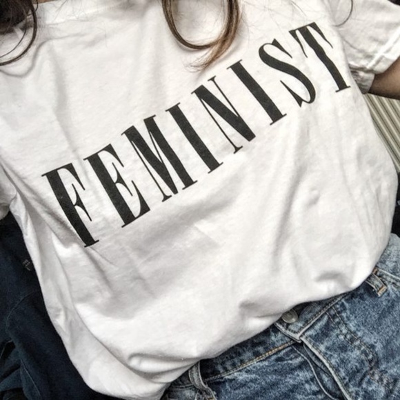 T-Shirt Addicts Tops - Feminist T-Shirt